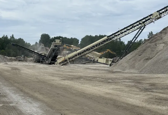 Crusher and stockpile — 2026