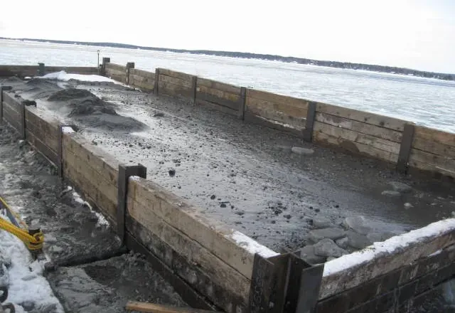 Dredged material handling — 2022